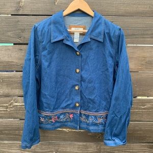 Embroidered Jean Jacket